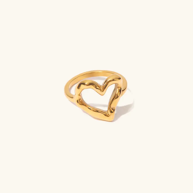 Verity Hjärtformad Ring