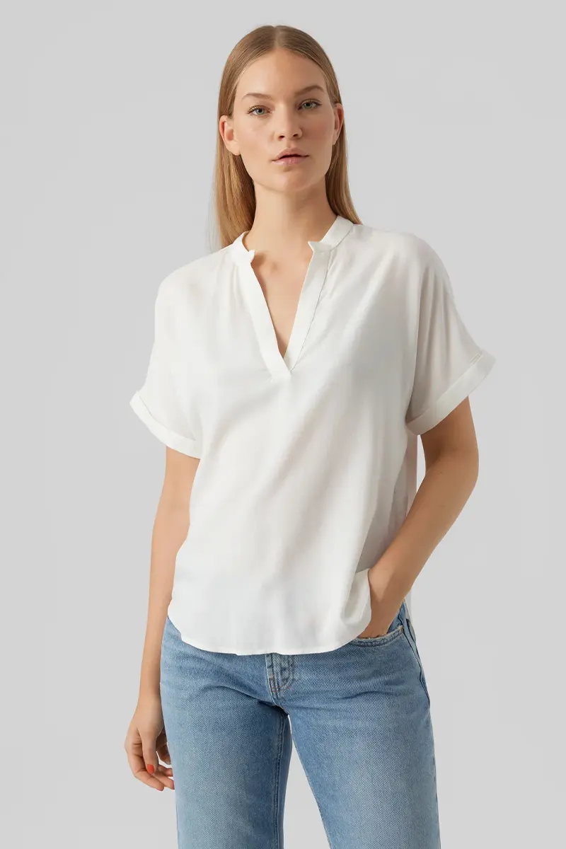 Vero Moda blouse korte mouw