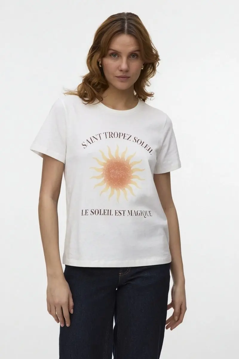 Vero Moda top korte mouw