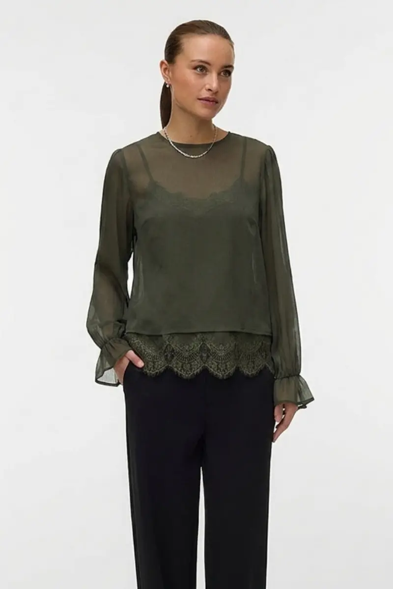 Vero Moda top lange mouw