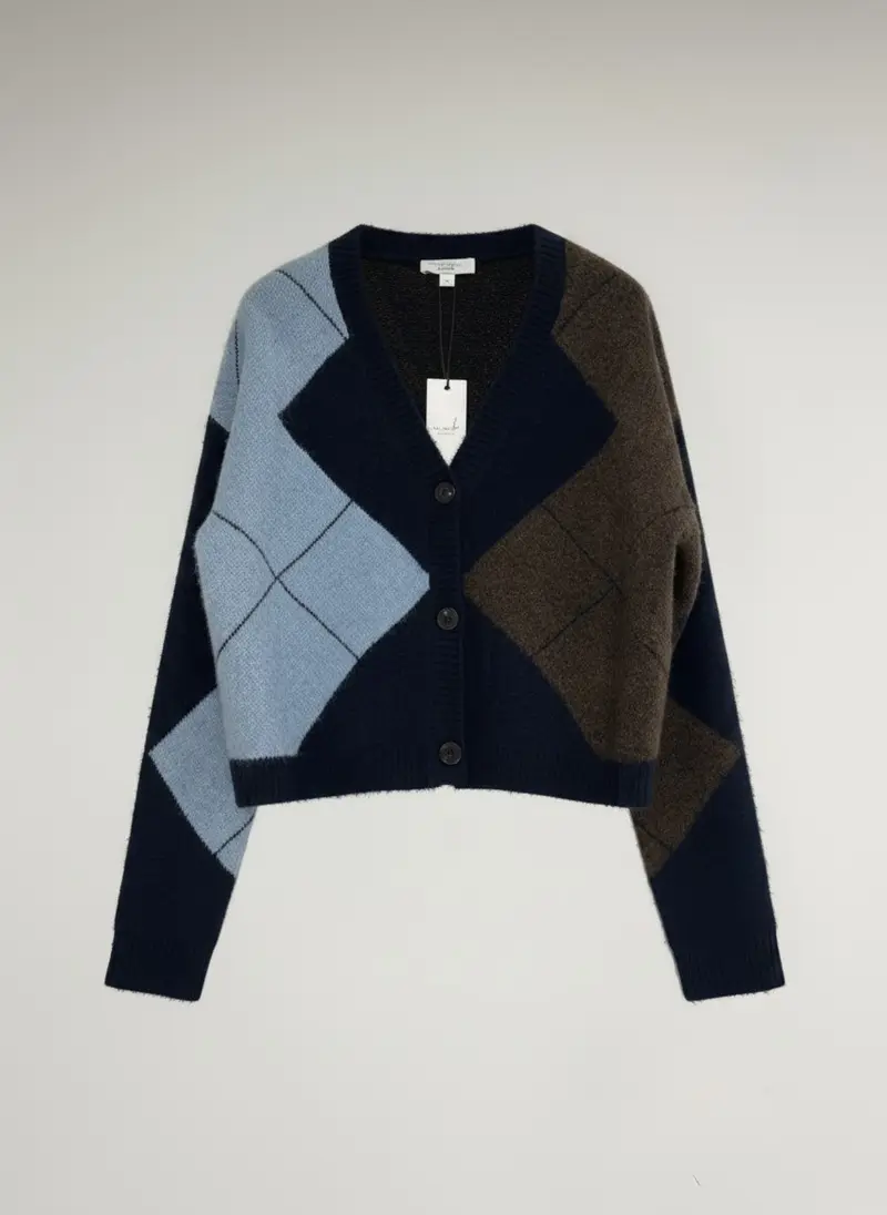 Vest cain argyle P653-02 Navy