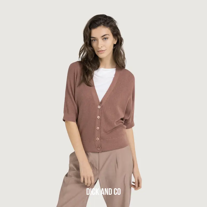 Vest met korte mouwen
