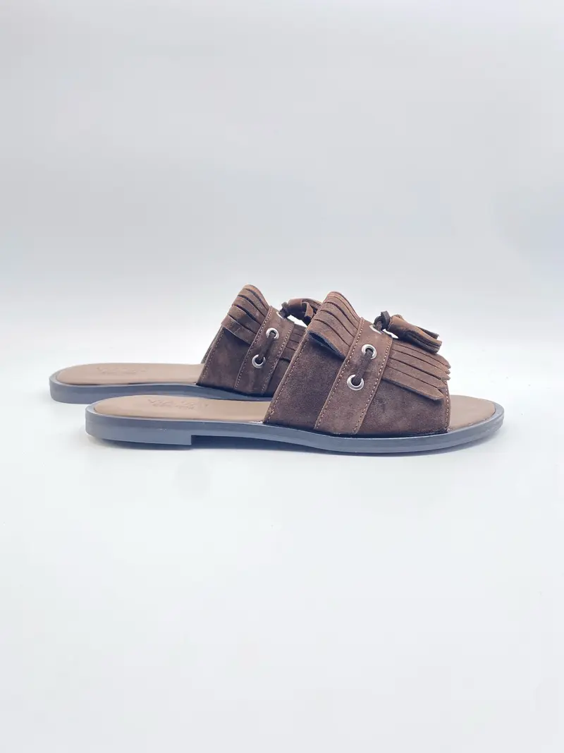 Via Vai vita eva bruine slippers