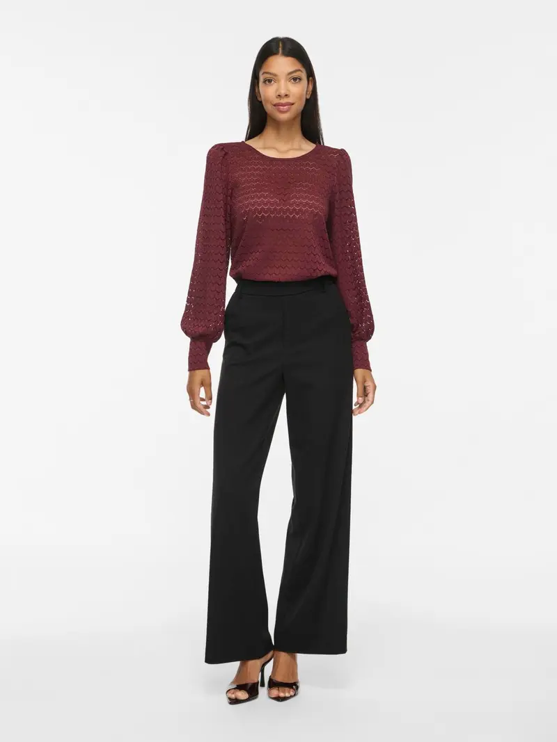 VIADANO O-NECK L/S TOP
