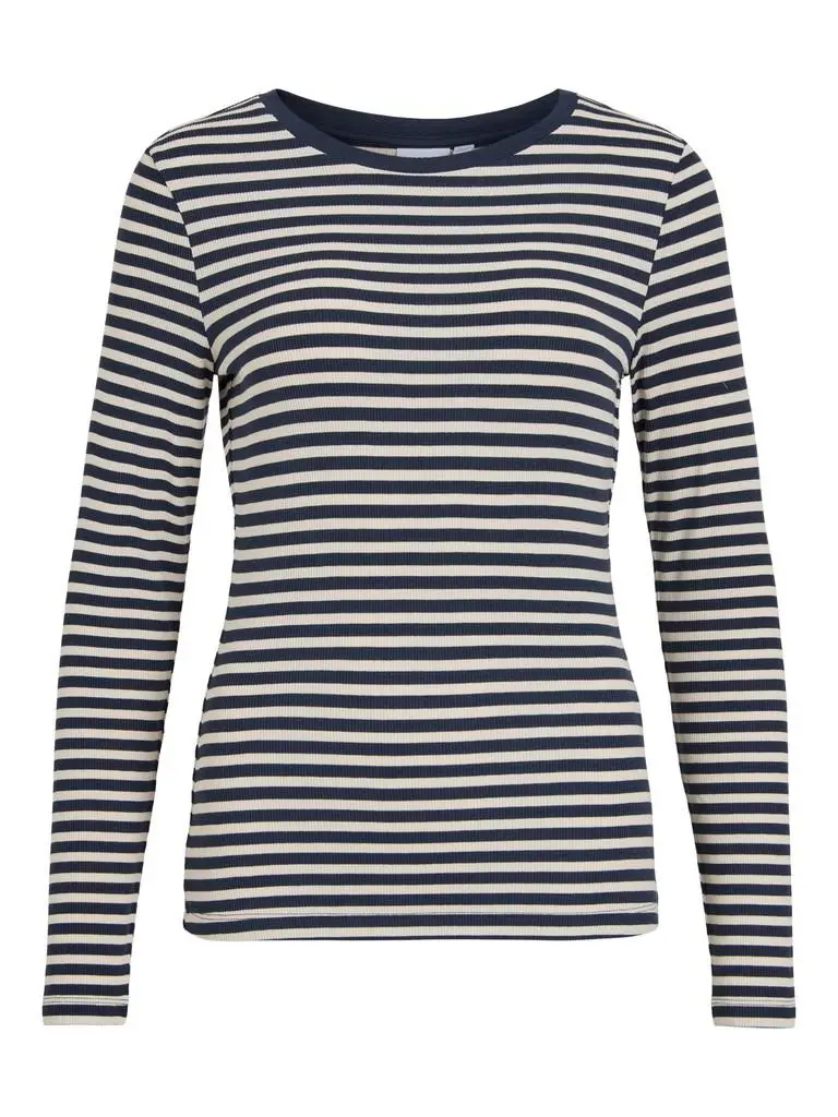 VIAVERA O-NECK L/S TOP
