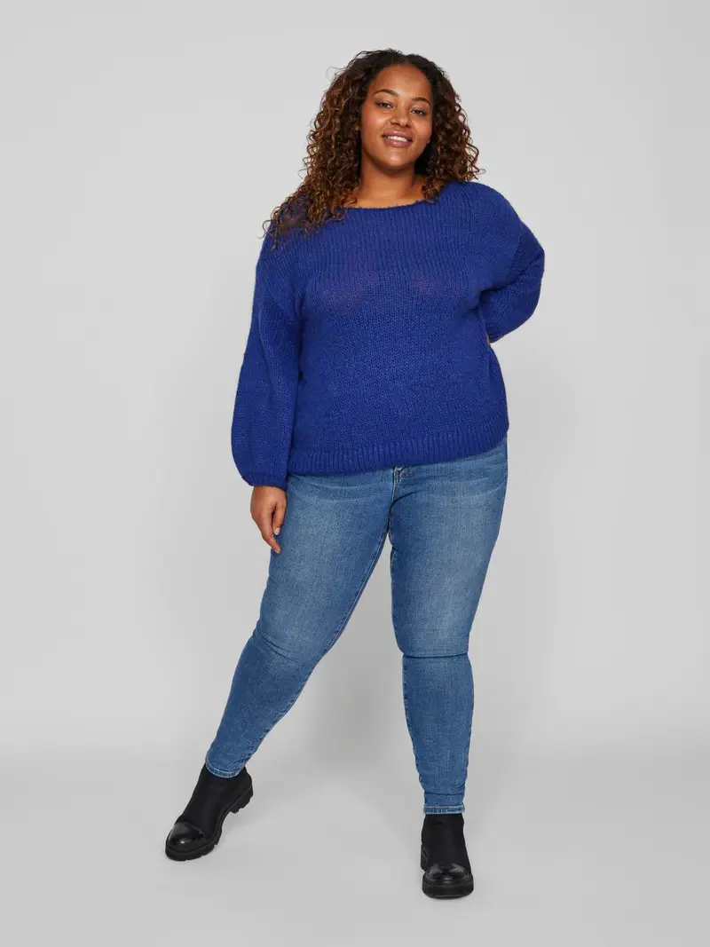 VICHOCA BOATNECK L/S KNIT TOP/CUR