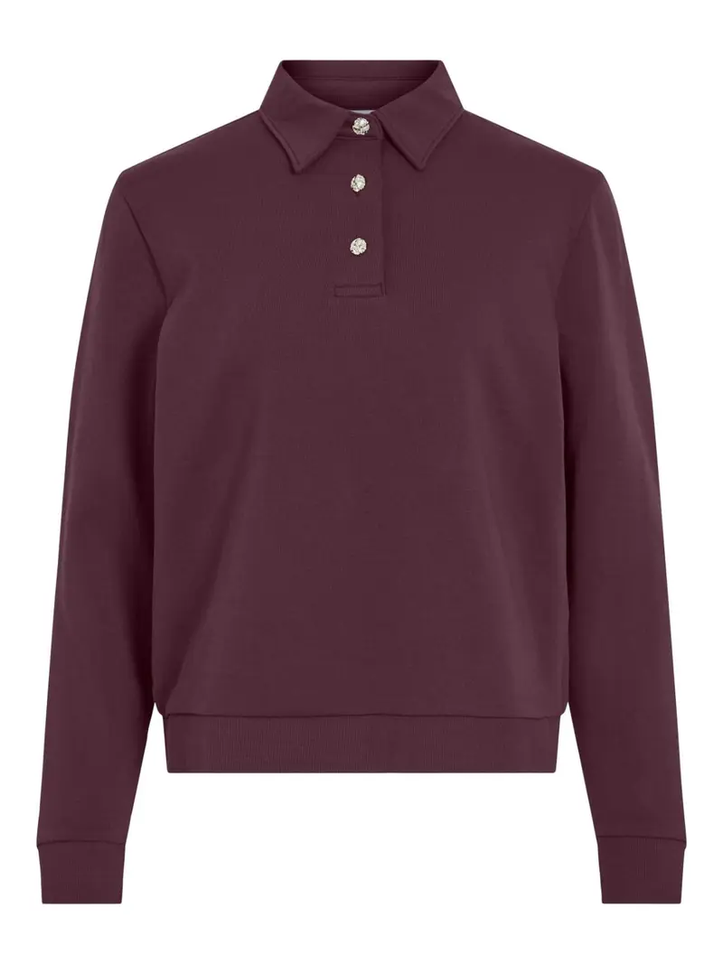 VICOLMARA COLLAR L/S TOP