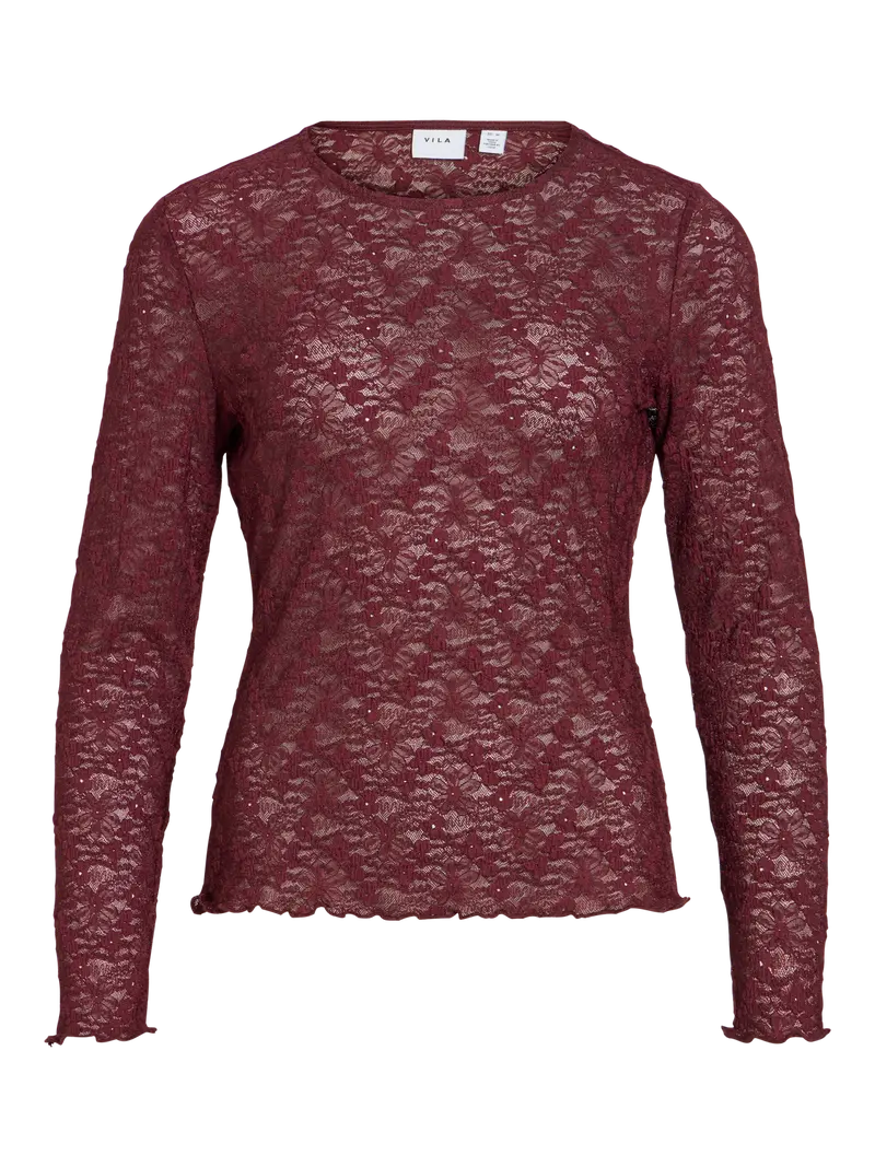 VIFAY O-NECK L/S TOP