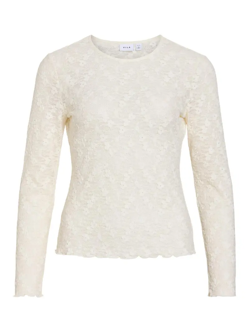 VIFAY O-NECK L/S TOP - NOOS