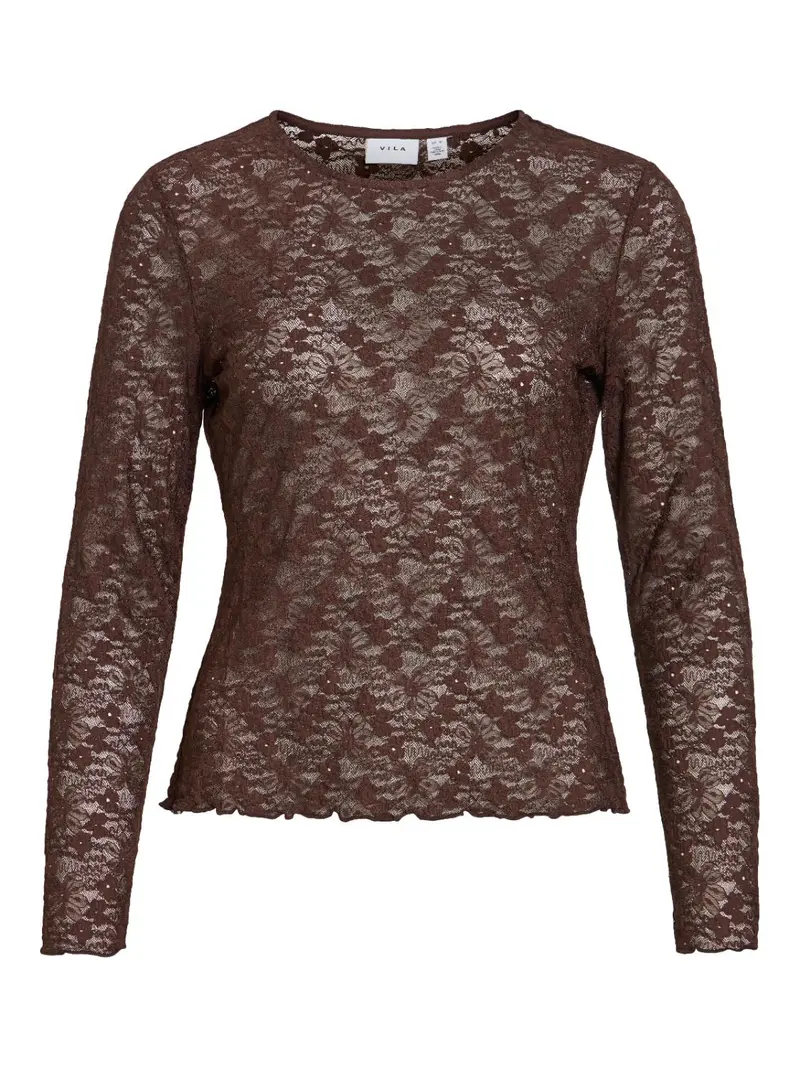 VIFAY O-NECK L/S TOP - NOOS