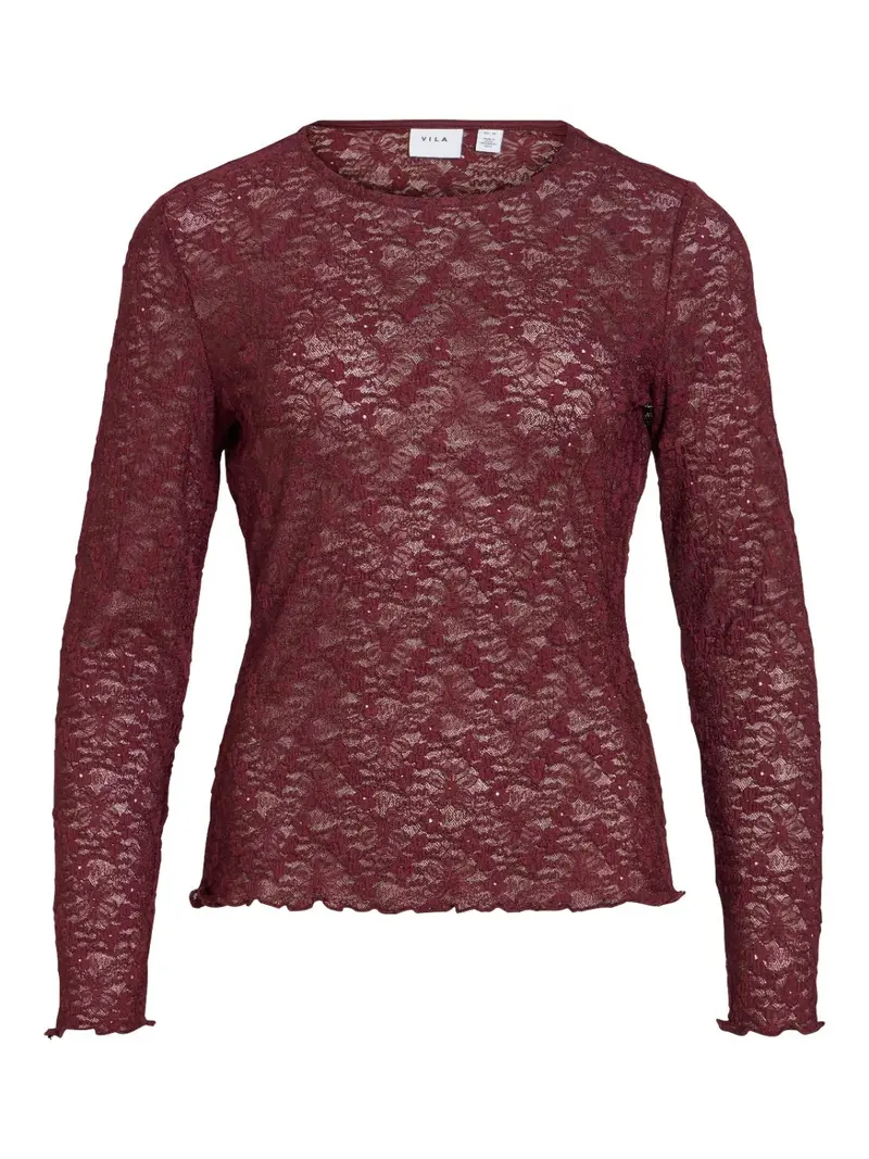 VIFAY O-NECK L/S TOP - NOOS