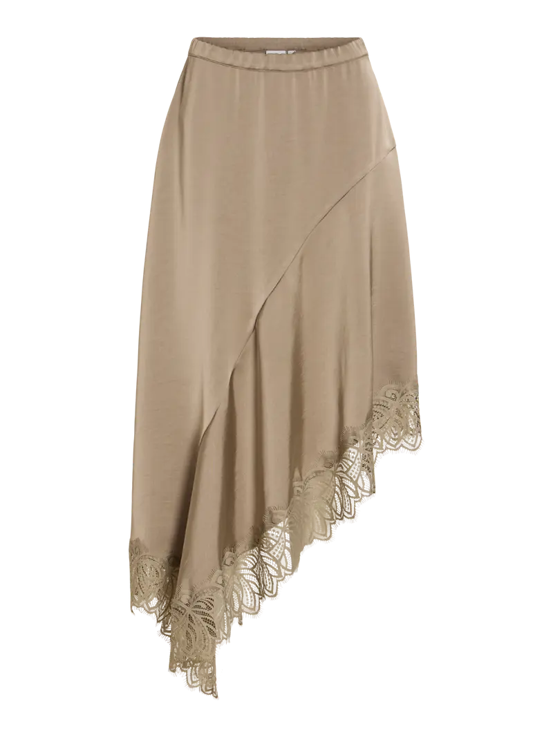 VILEA HIGH LOW LACE SKIRT