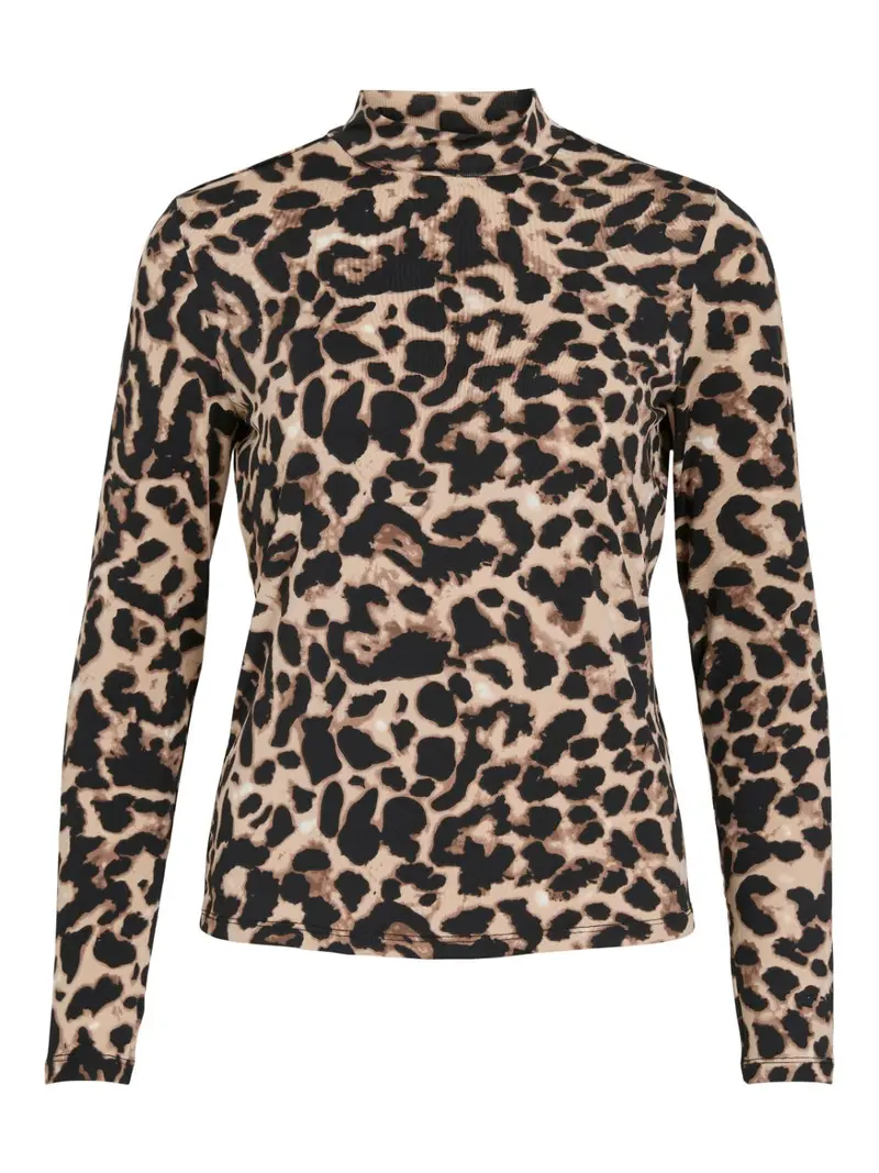 VILEOA L/S HIGH NECK TOP - NO