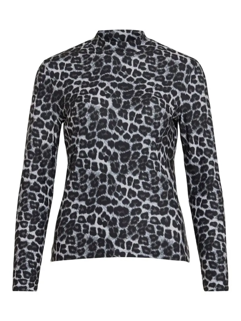 VILEOA L/S HIGH NECK TOP - NO