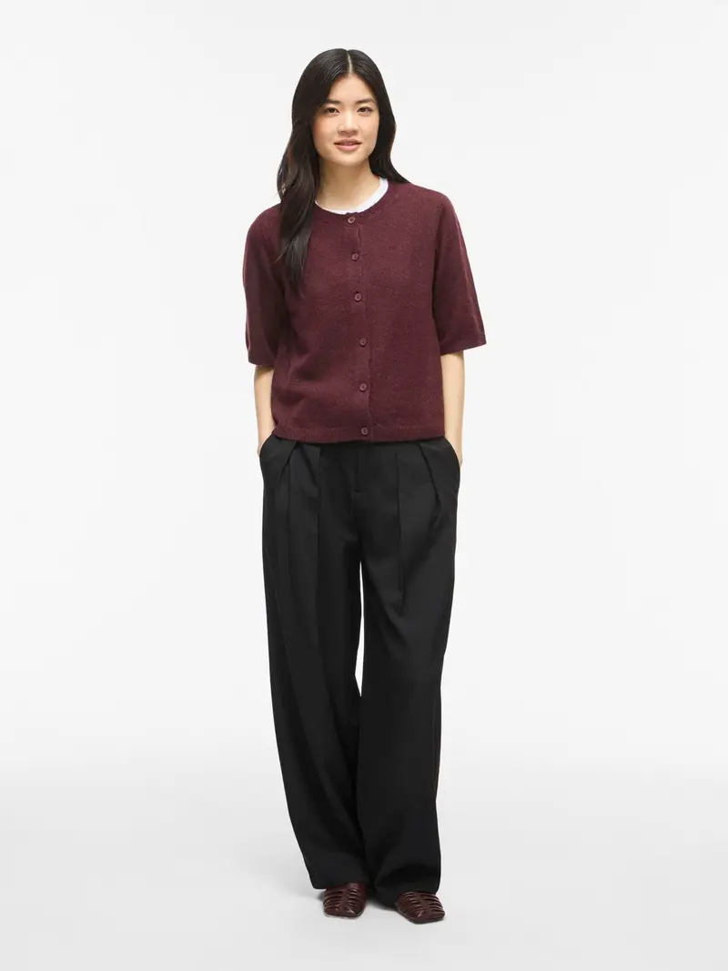VILIGA 2/4 O-NECK KNIT CARDIGAN