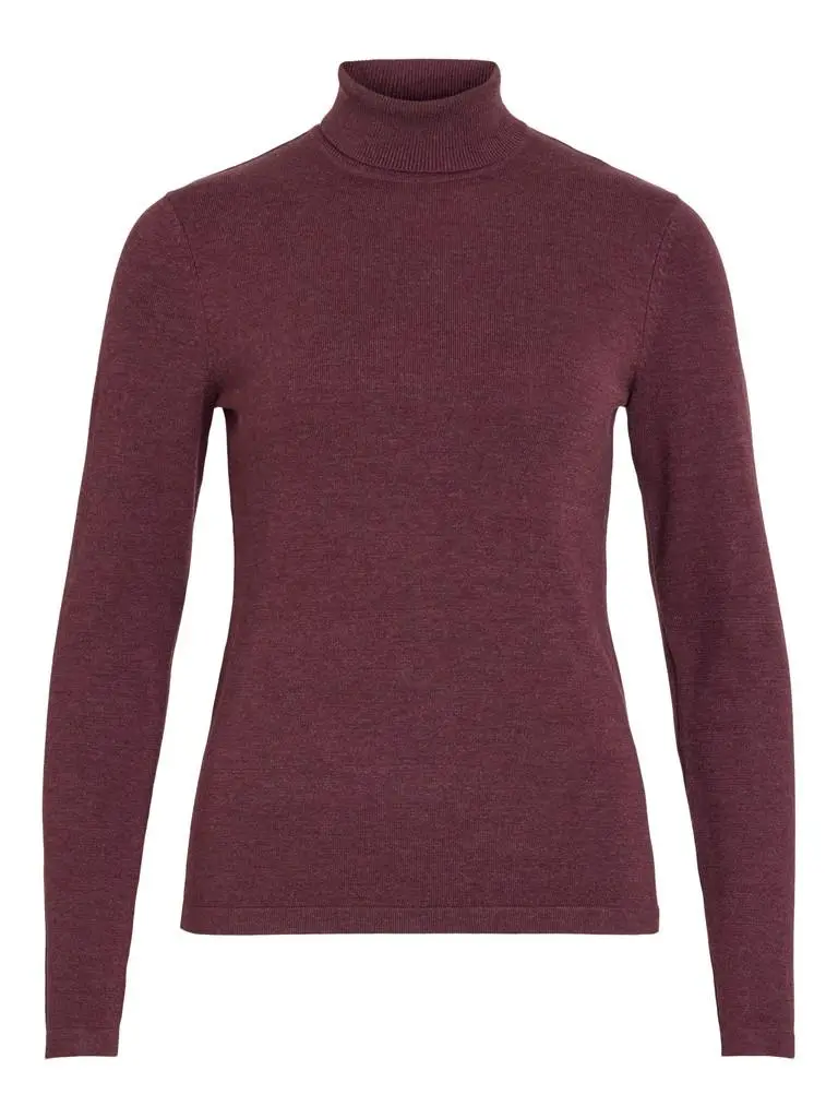 VIMALU ROLLNECK L/S KNIT TOP