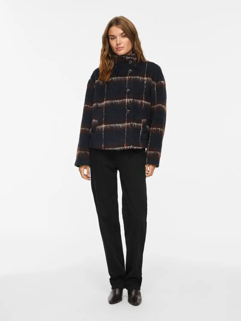 VIMELON L/S CHECK JACKET