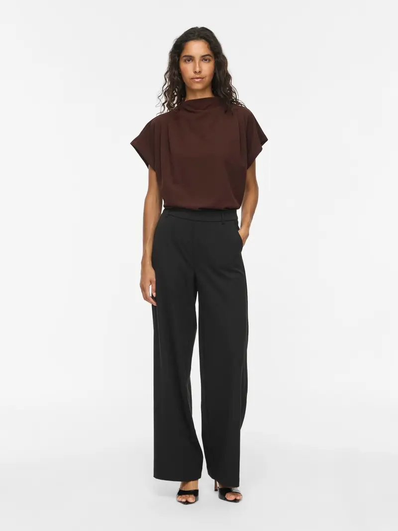 VIMERLANO FUNNELNECK S/S TOP