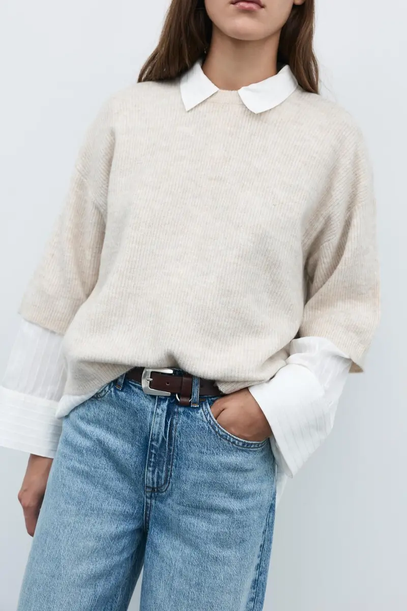 VIROCKI L/S OVERSIZE SHIRT