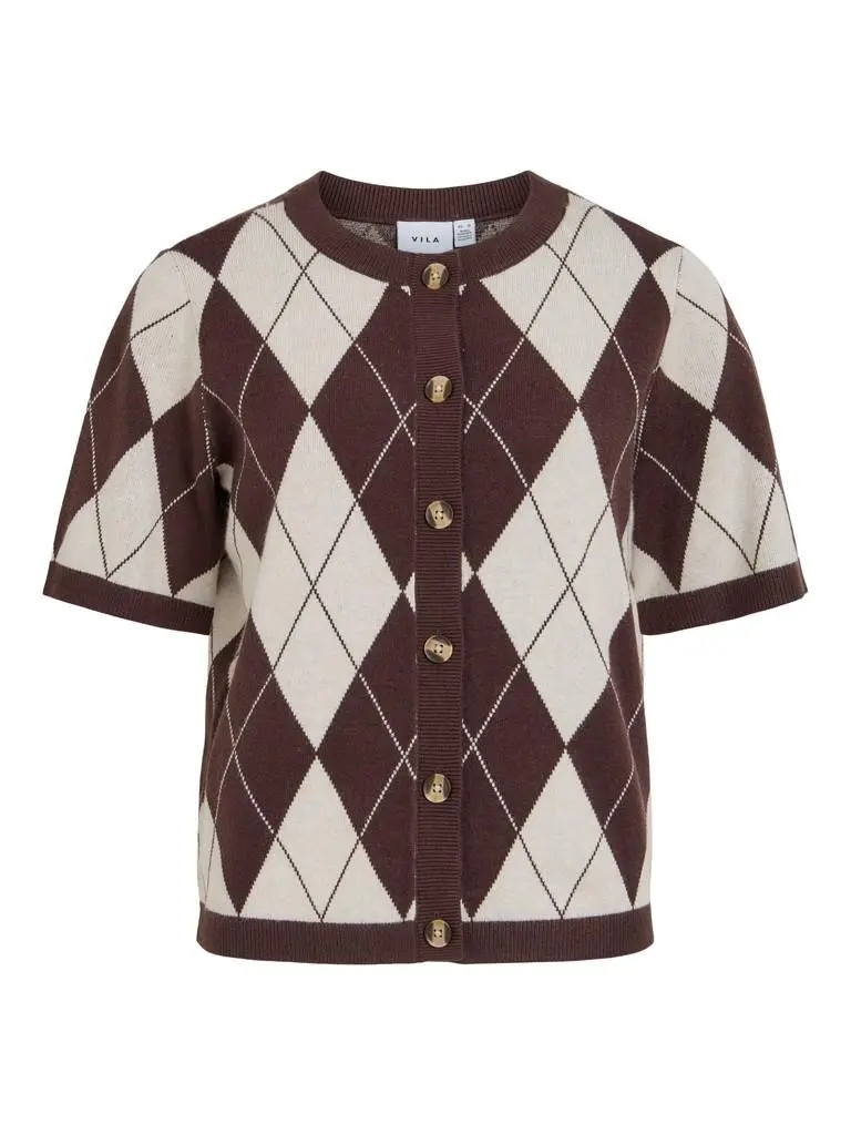 VITIF O-NECK 2/4 KNIT CARDIGA