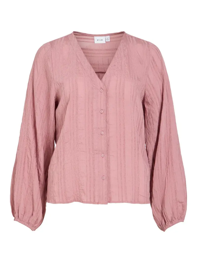 VIVERA V-NECK L/S SHIRT/TES