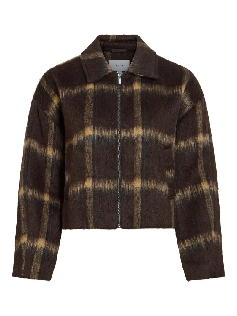 VIZARAH CHEKCED JACKET /OTW