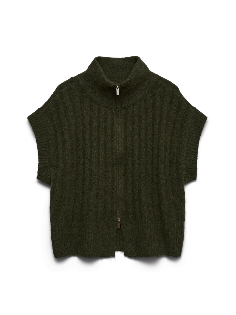 VMBANG RIB SL HIGHNECK ZIPPER VEST