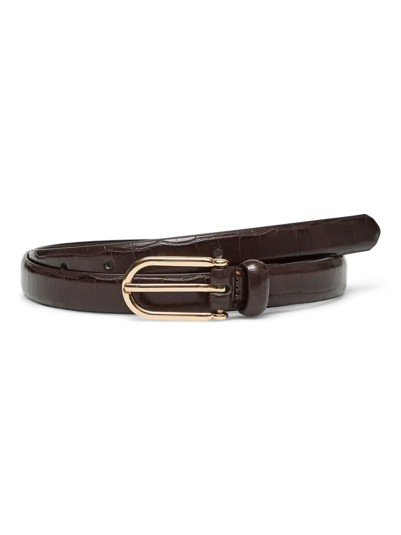 VMBECCA COATED BELT CROCO
