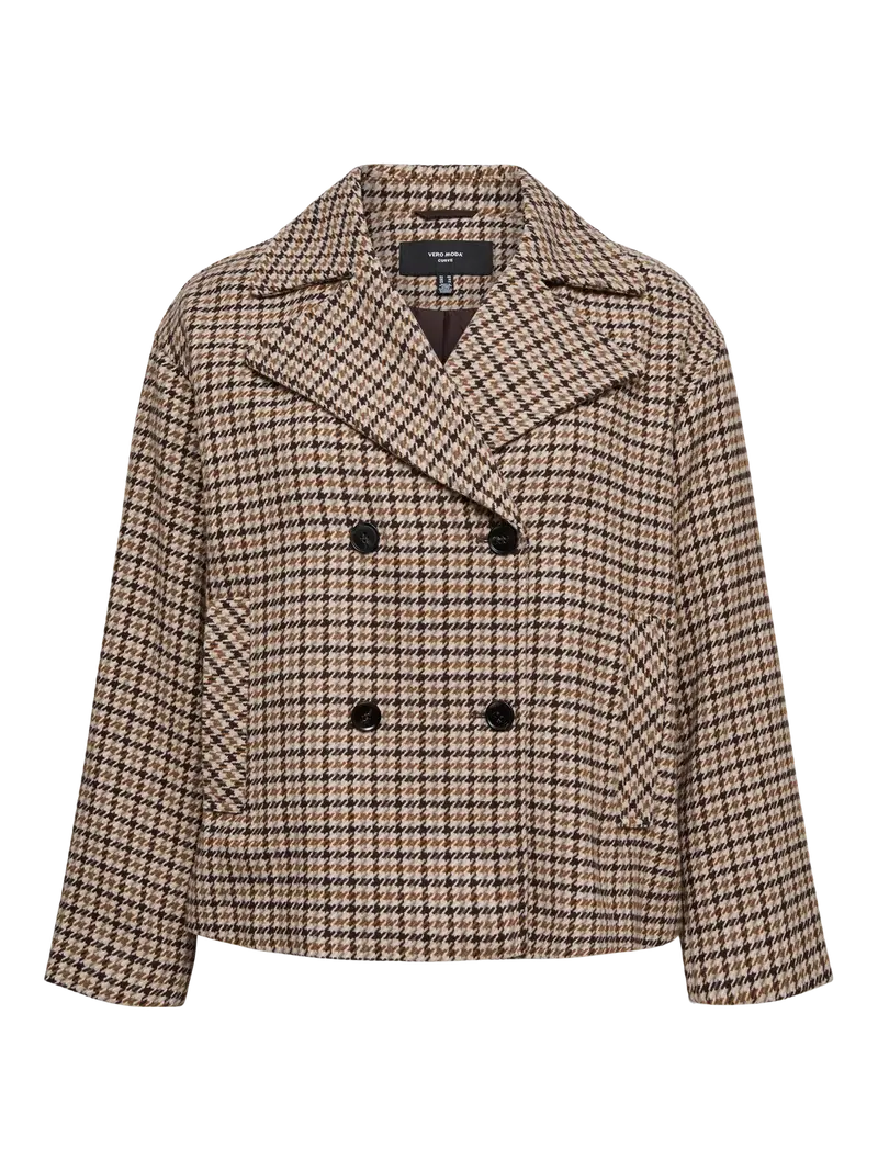 VMCJACKIELINE CHECK SHORT JACKET CUR