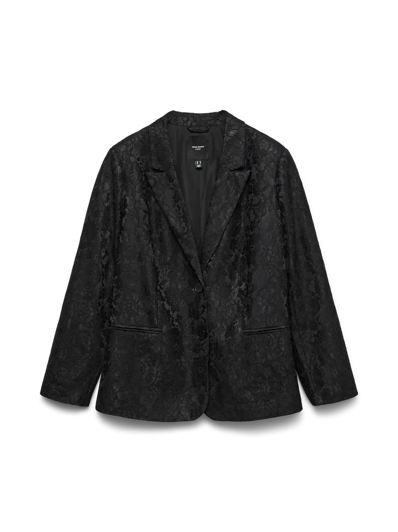 VMCSCARLY LS LACE BLAZER CUR