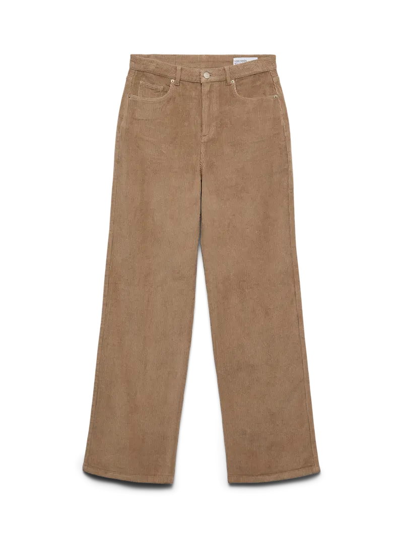 VMCTESSA HR WIDE CORUDROY PANTS CUR