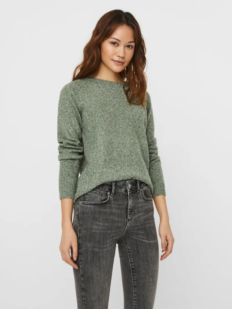 VMDOFFY LS O-NECK BLOUSE