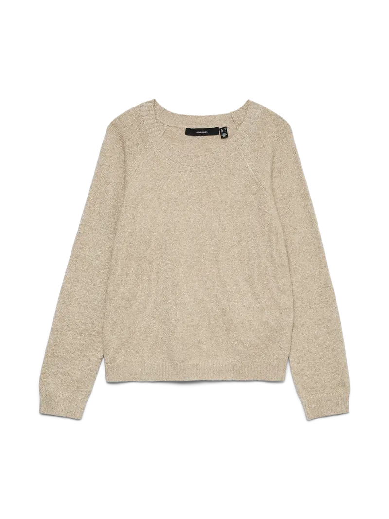 VMDOFFYSHINE LS O-NECK BLOUSE