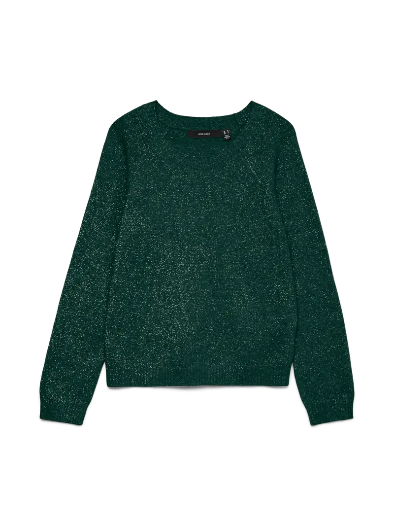 VMDOFFYSHINE LS O-NECK BLOUSE