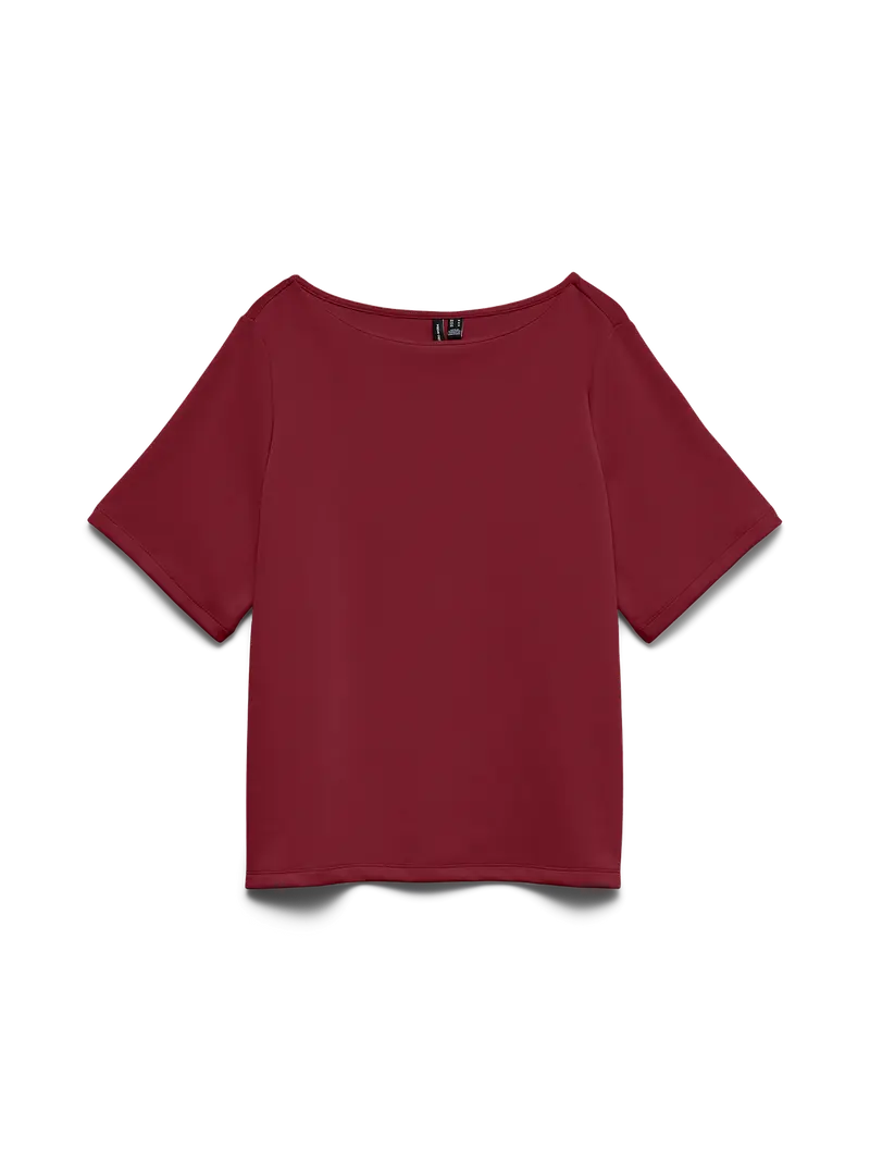 VMELLA 2/4 BOAT-NECK TOP