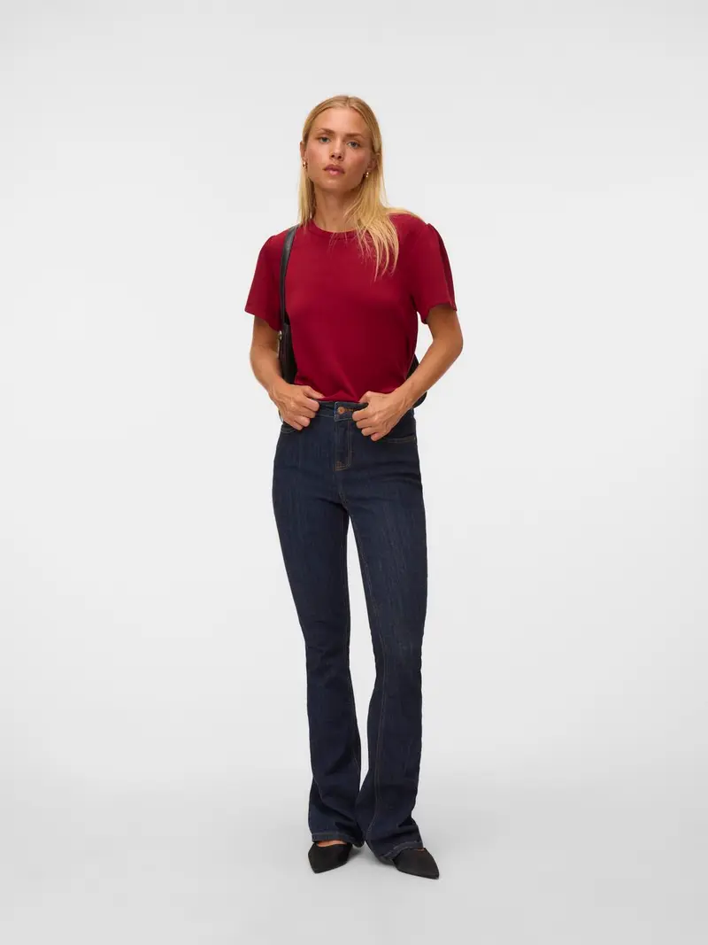 VMELLA SS O-NECK TOP