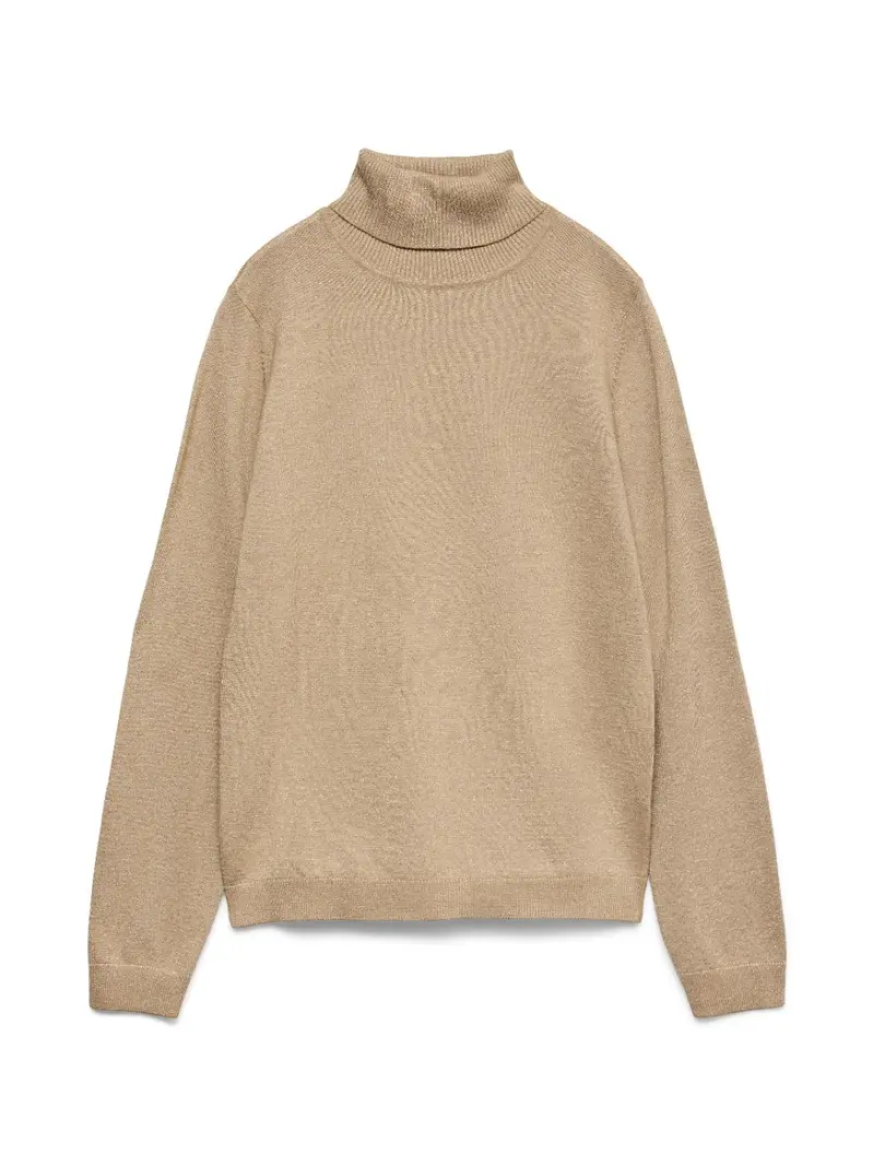 VMHAPPYGLITTER LS ROLLNECK PU