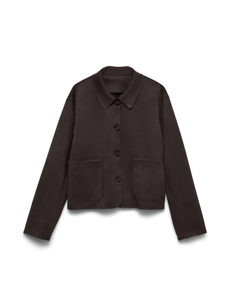 VMHAZELFELIA LS FAUX SUEDE JACKET