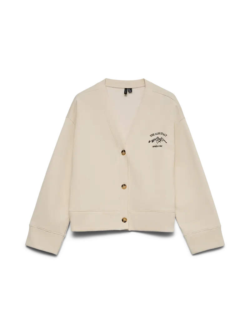 VMJAMIE LS CARDIGAN BRUSHED SWEAT EXP