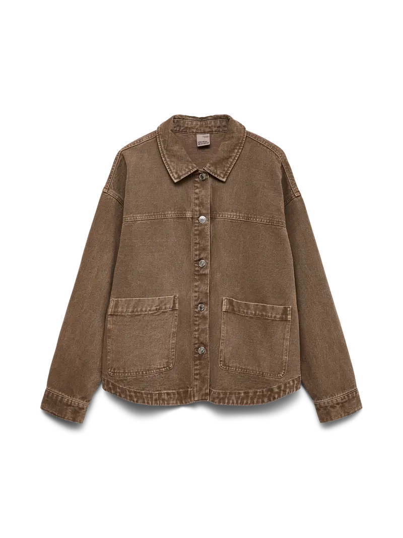 VMJAMIE LS DENIM SHACKET