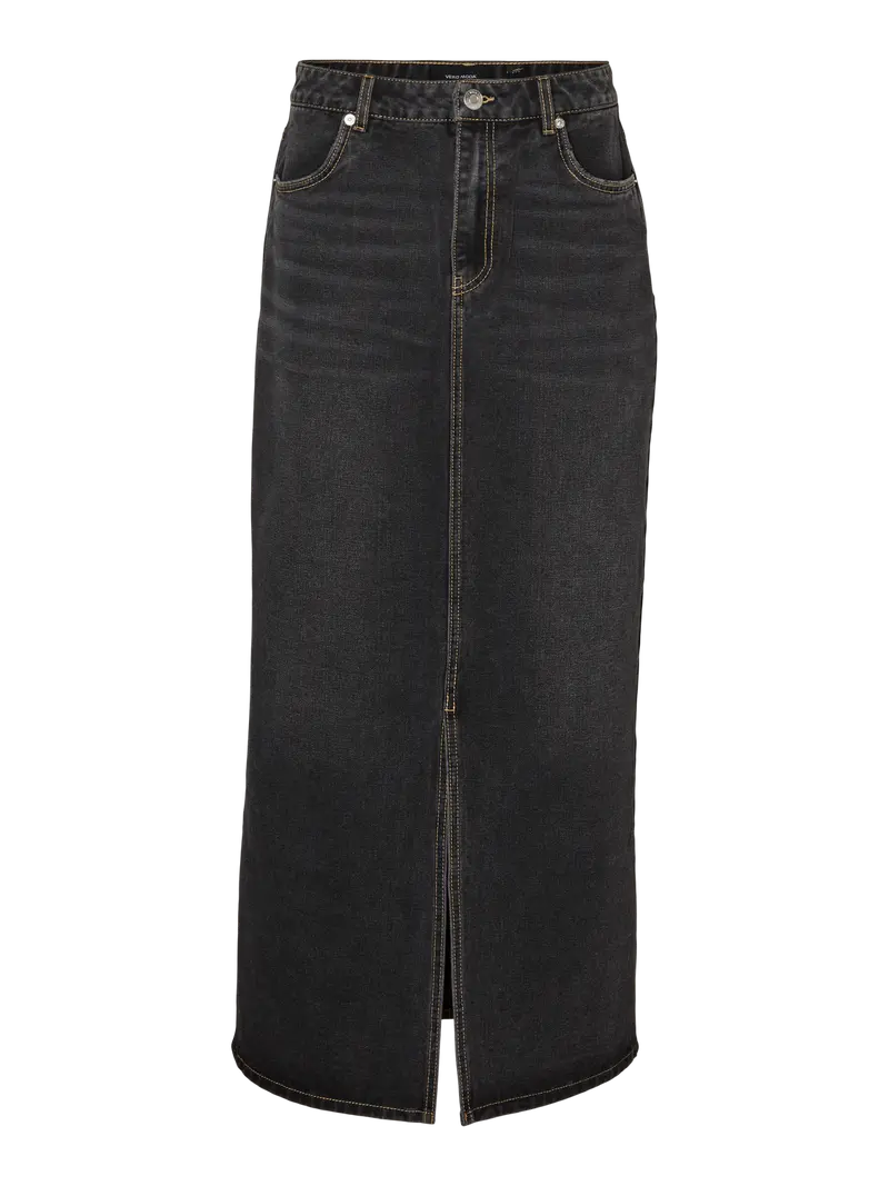 VMKYLE HR LONG DENIM SKIRT