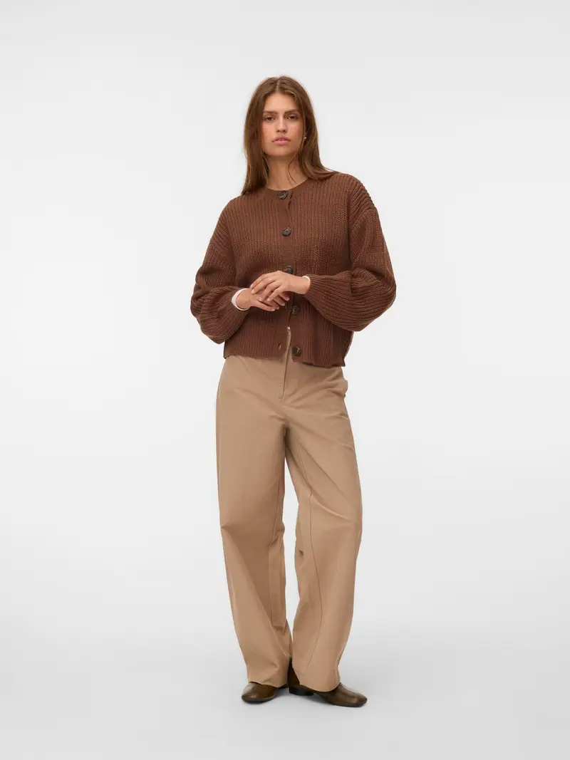VMLEA LS O-NECK CARDIGAN