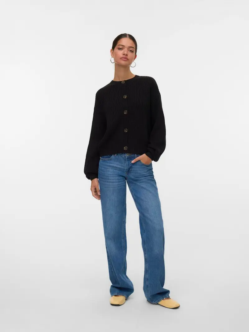 VMLEA LS O-NECK CARDIGAN