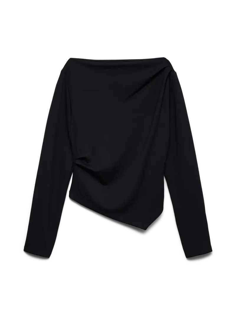 VMMILLE LS BOATNECK SHORT TOP