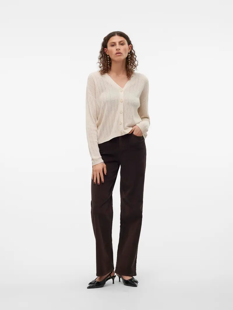 VMTESSA HR WIDE CORDUROY PANTS