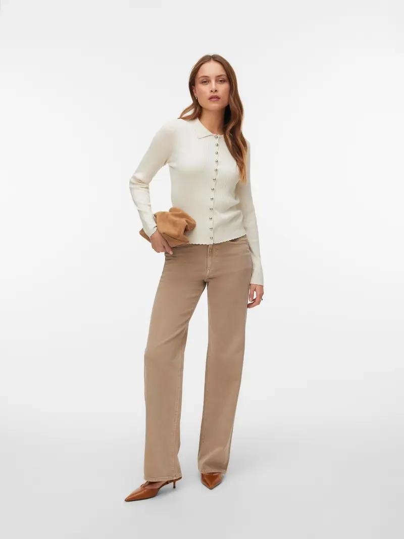 VMTESSA HR WIDE JEANS COLOR