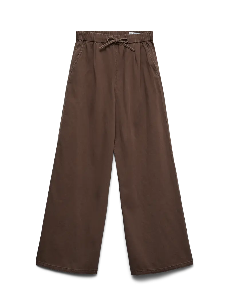 VMVALERIA MR WIDE PULL UP JEANS