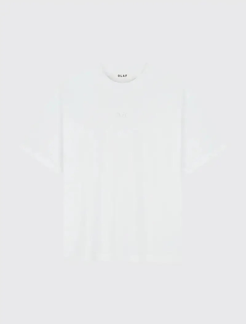 W Brushstroke Graphic Boxy Tee