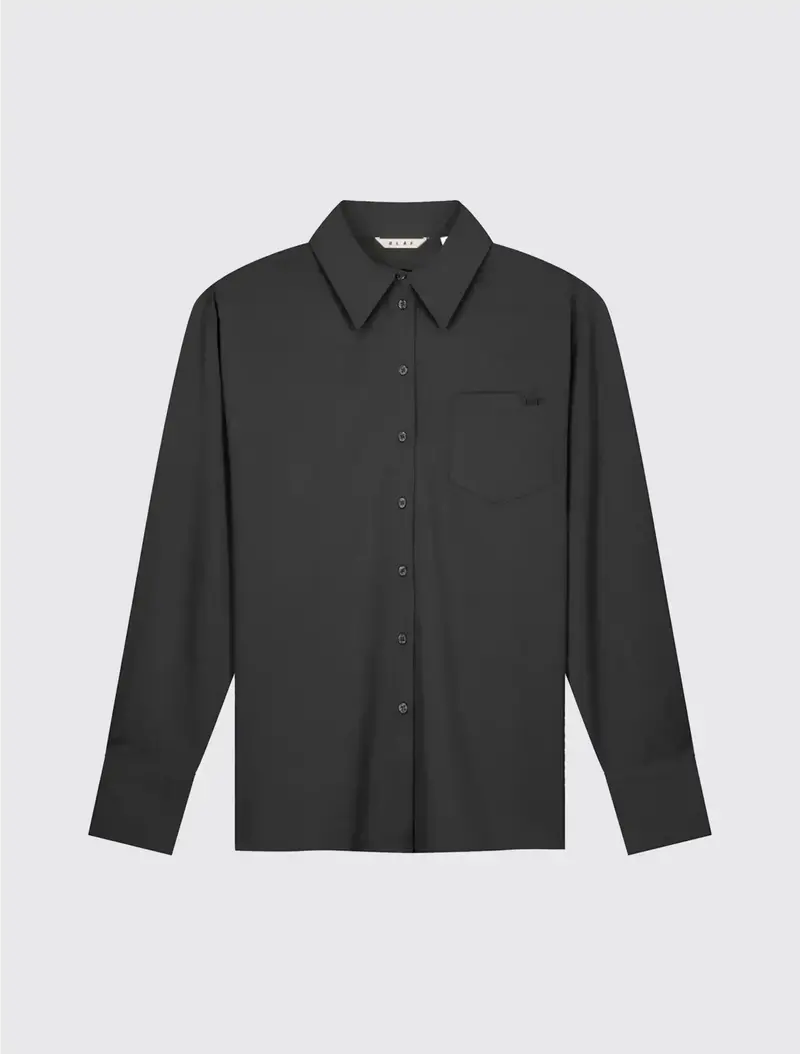 W Drapy Asymetric Shirt