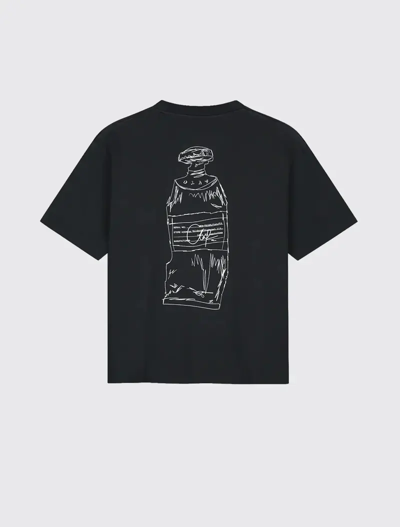 W Paint Tube Oversized Tee